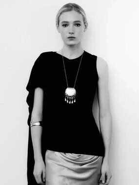 Juju Vera PETRA SHELL Necklace in Sterling Silver